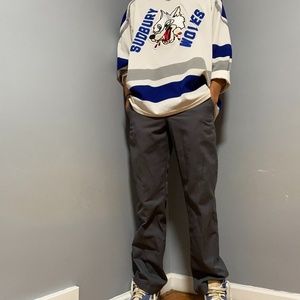 Carhartt Grey Blended Twill Work Pant - 30x32